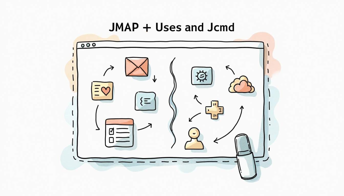 What is the difference between JMAP and Jcmd?