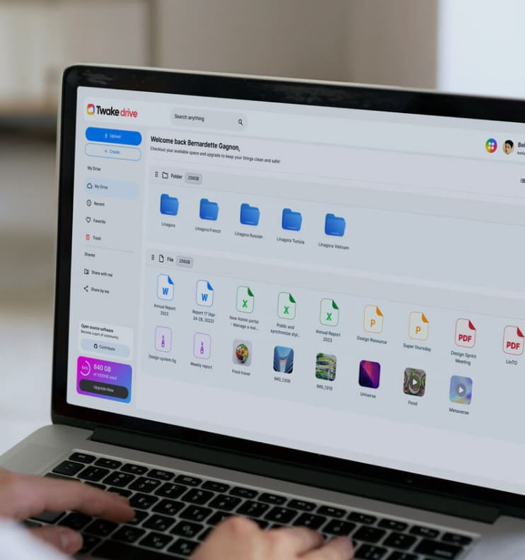 Twake Chat: The free alternative to DropBox Business